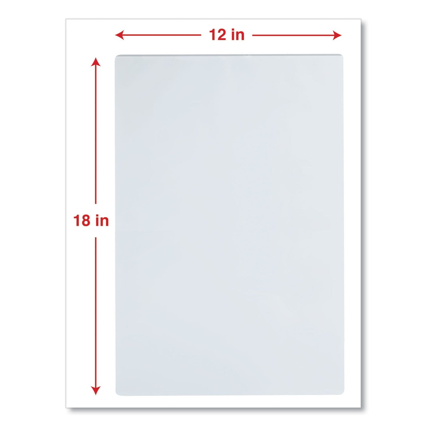 Universal Laminating Pouches, 3 mil, 18" x 12", Matte Clear, 25/Pack