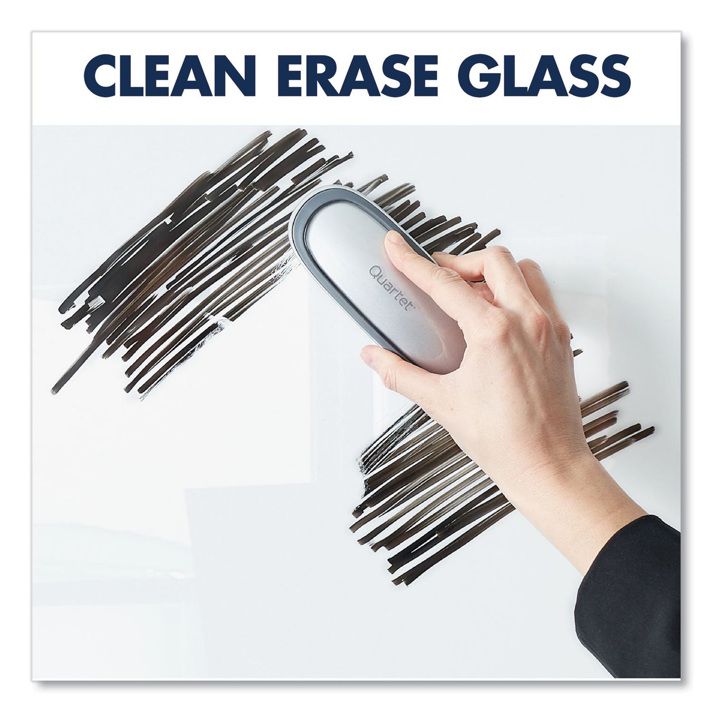 Quartet Brilliance Glass Dry-Erase Boards, 48 x 36, White Surface