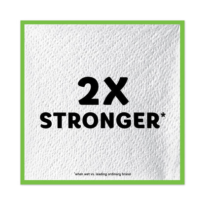 Bounty Quilted Napkins, 1-Ply, 12 1/10 x 12, Assorted - Print or White, 200/Pack