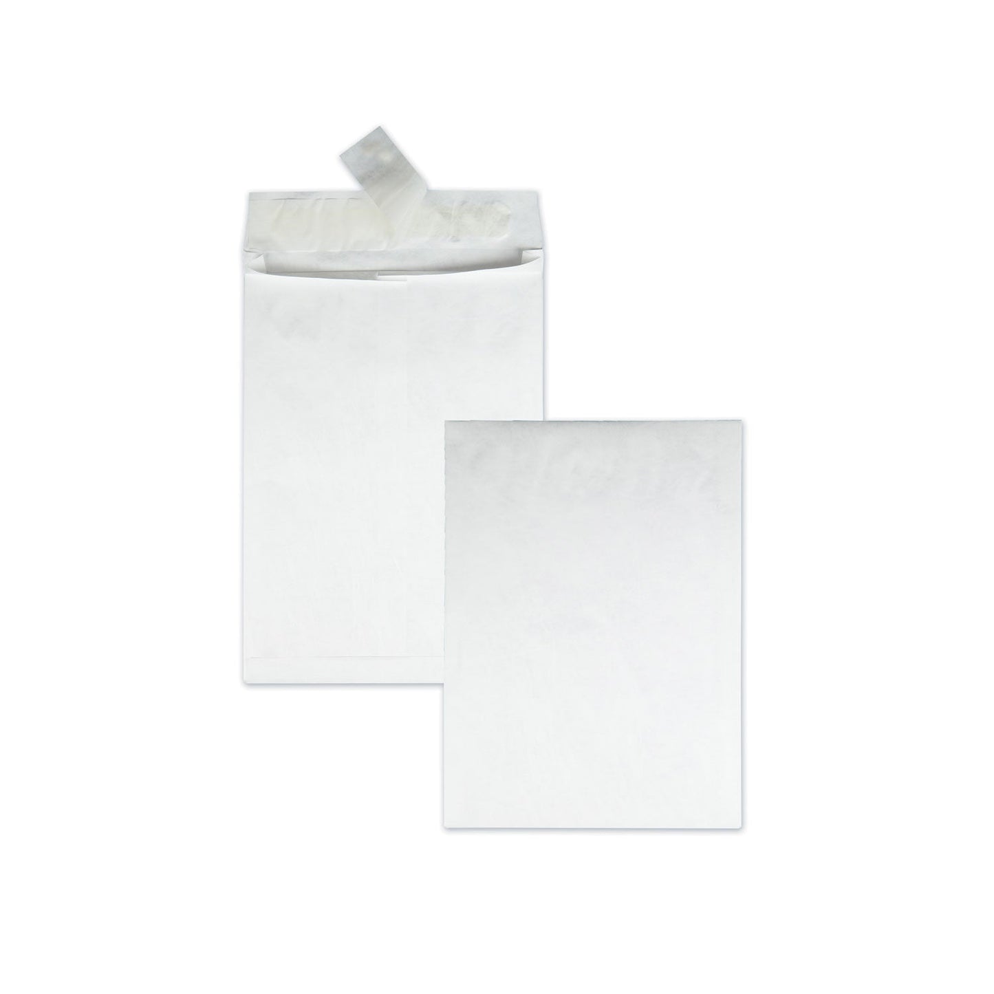 Survivor Light 14 lb Tyvek Open End Expansion Mailer Value Pack, #13 1/2, Flip-Stik Flap, Redi-Strip Closure, 10 x 13, White, 100/CT