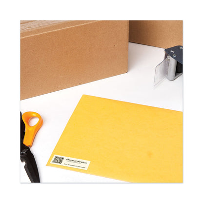 Avery Copier Mailing Labels, Copiers, 1 x 2.81, White, 33/Sheet, 250 Sheets/Box