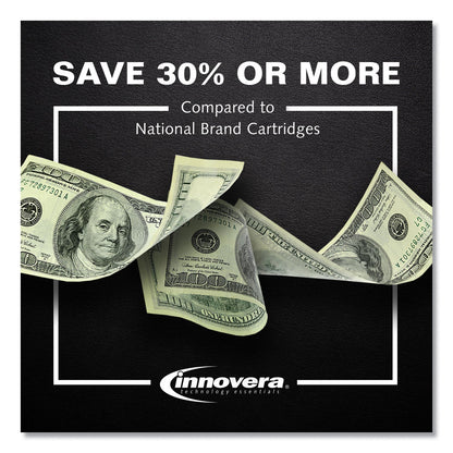 Innovera Remanufactured Yellow High-Yield Toner, Replacement for 202X (CF502X), 2,500 Page-Yield