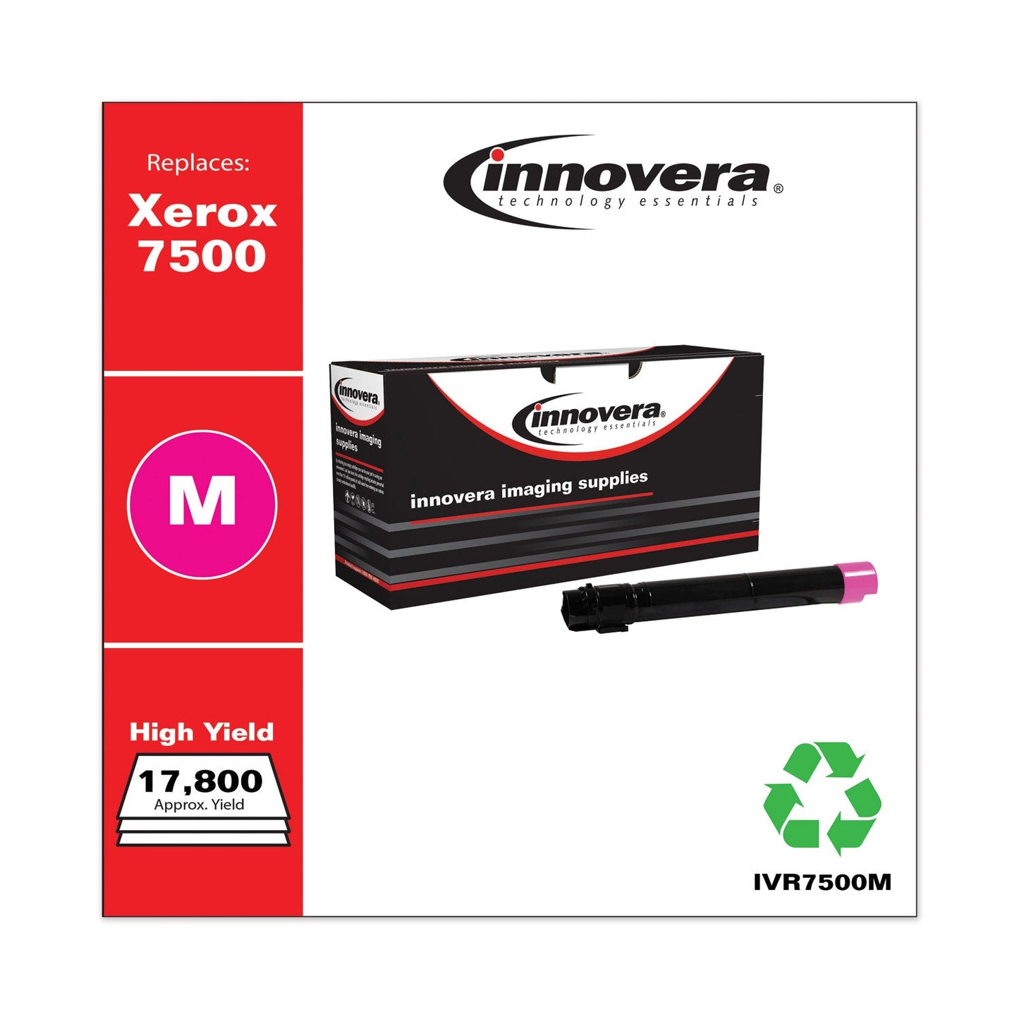 Innovera Remanufactured Magenta High-Yield Toner, Replacement for 106R01437, 17,800 Page-Yield