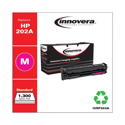 Innovera Remanufactured Magenta Toner, Replacement for 202A (CF503A), 1,300 Page-Yield