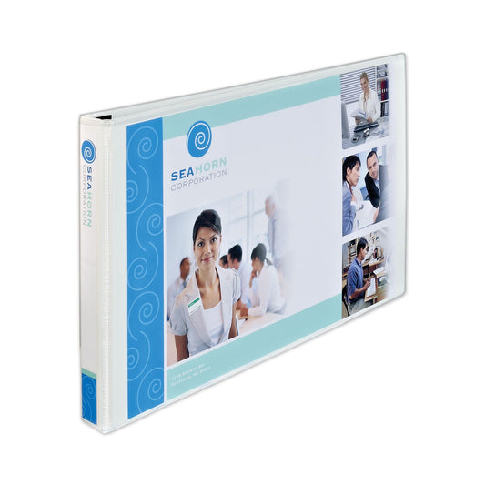 Avery Heavy-Duty View Binders, 3 Rings, 1.5" Capacity, 11 x 17, White