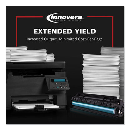 Innovera Remanufactured Black High-Yield Toner, Replacement for 12A7362, 21,000 Page-Yield
