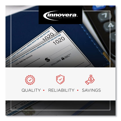Innovera Remanufactured Black High-Yield MICR Toner, Replacement for 64XM (CC364XM), 24,000 Page-Yield