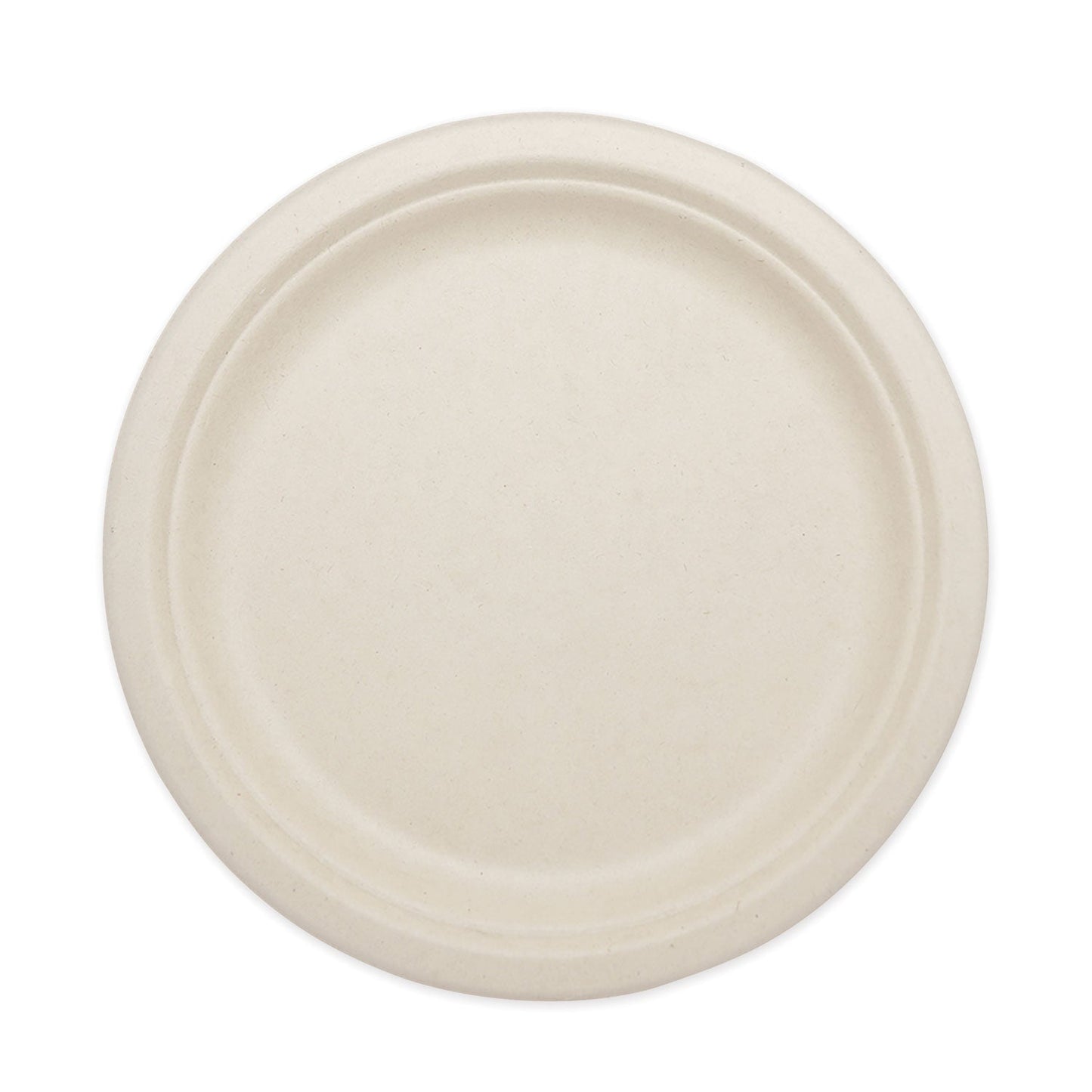 World Centric Fiber Plates, 10" dia, Natural, 800/Carton