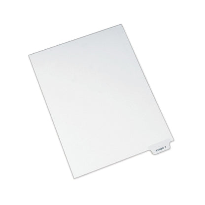 Avery-Style Preprinted Legal Bottom Tab Dividers, 26-Tab, Exhibit T, 11 x 8.5, White, 25/Pack