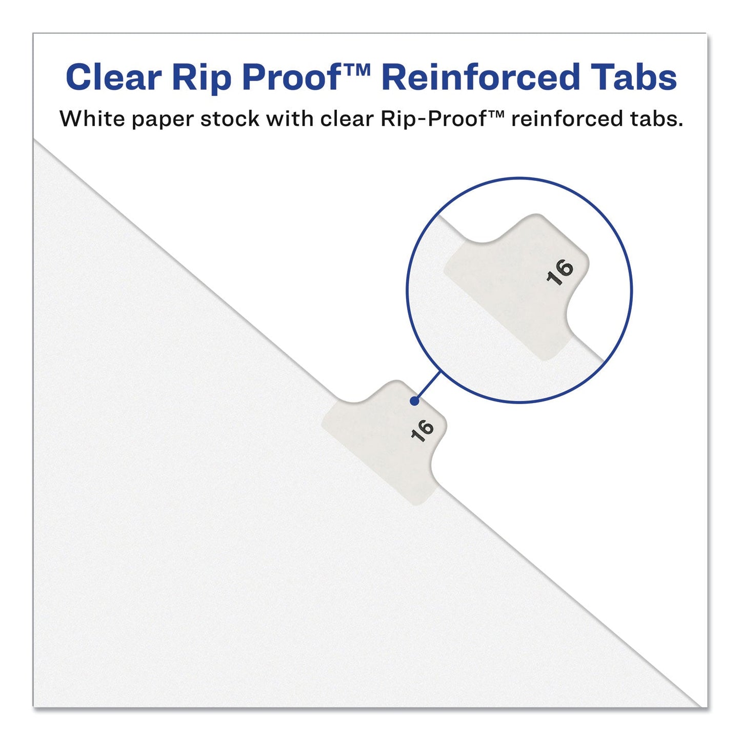 Avery-Style Preprinted Legal Bottom Tab Divider, 26-Tab, Exhibit C, 11 x 8.5, White, 25/PK