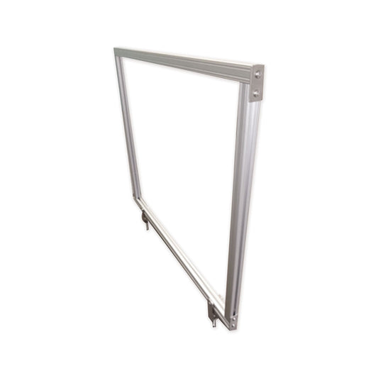 Ghent Desktop Acrylic Protection Screen, 59 x 1 x 24, Frosted