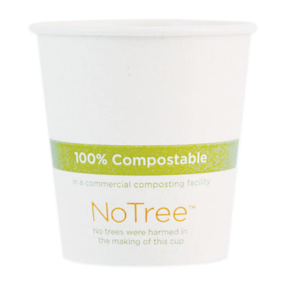 World Centric NoTree Paper Hot Cups, 10 oz, Natural, 1,000/Carton