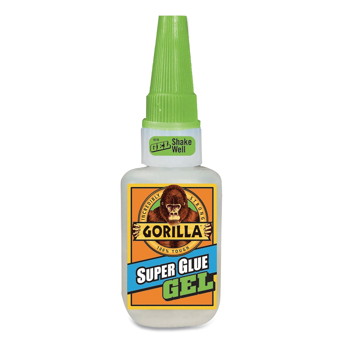 Gorilla Super Glue Gel, 0.53 oz, Dries Clear, 4/Carton