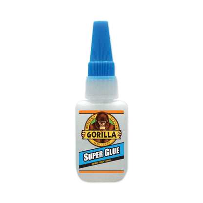 Gorilla Super Glue, 0.53 oz, Dries Clear