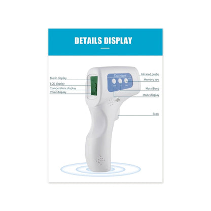 TEH TUNG Infrared Handheld Thermometer, Digital