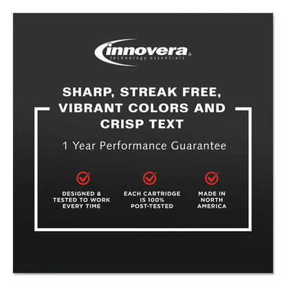 Innovera Remanufactured Yellow Ink, Replacement for 935 (C2P22AN), 400 Page-Yield