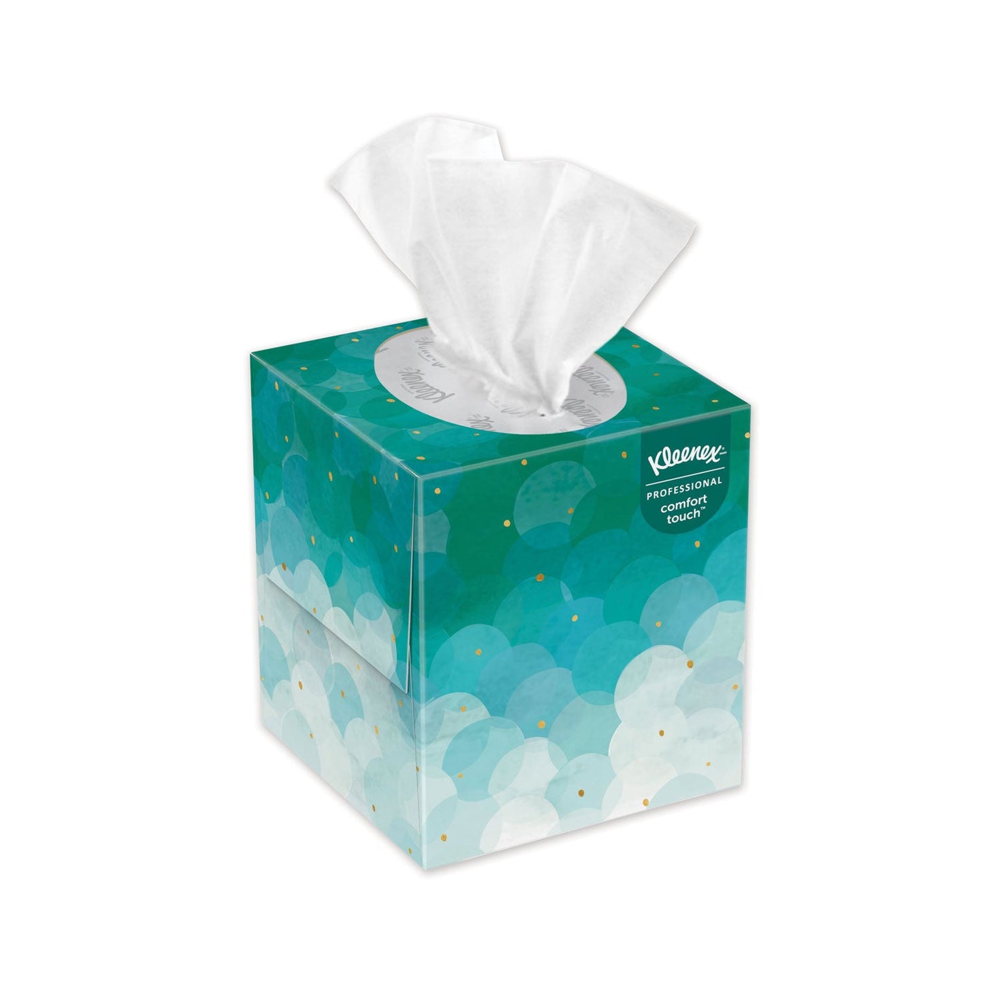Kleenex Boutique White Facial Tissue for Business, Pop-Up Box, 2-Ply, 95 Sheets/Box, 6 Boxes/Pack, 6 Packs/Carton