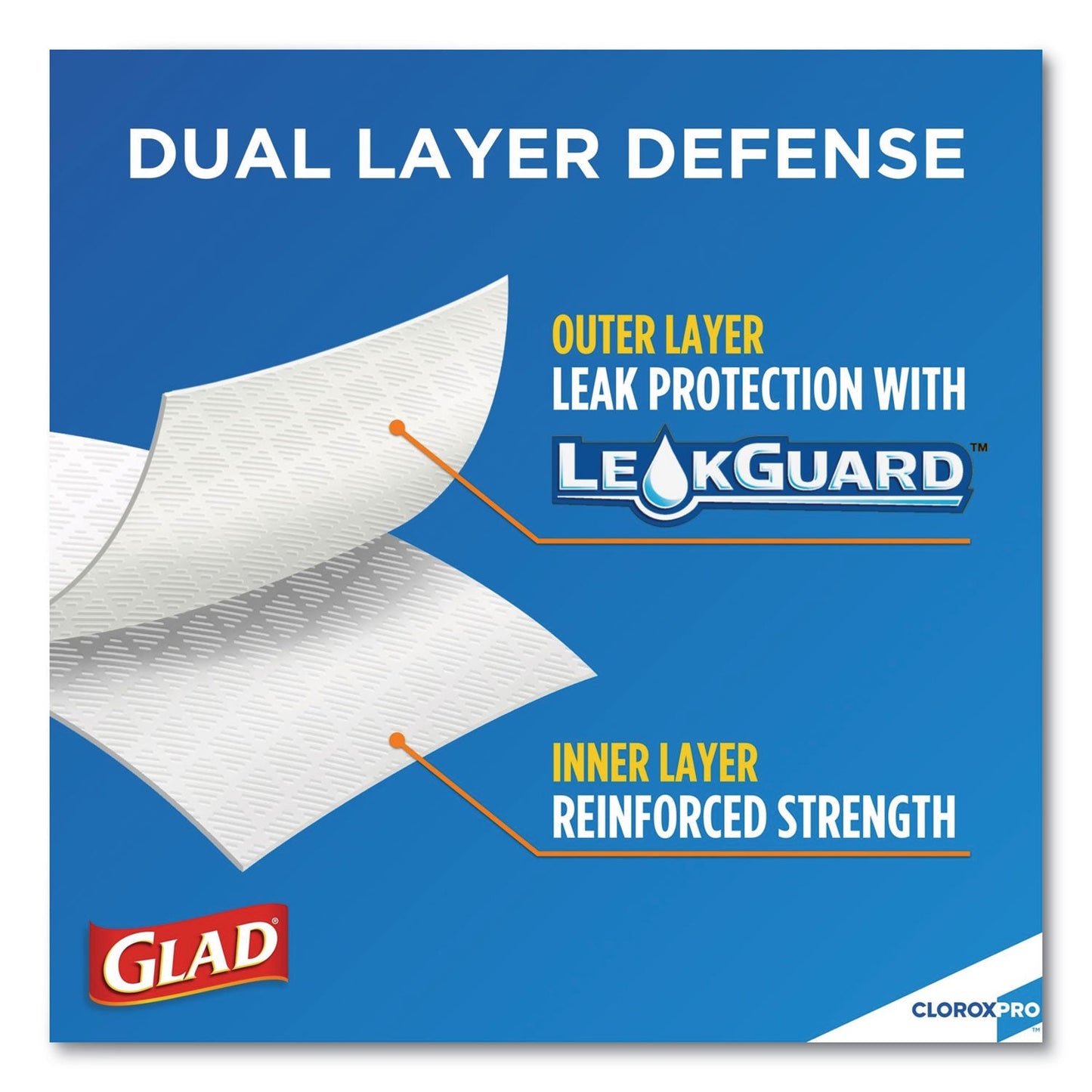 Glad Tall Kitchen Drawstring Trash Bags, 13 gal, 0.72 mil, 24" x 27.38", Gray, 100/Box