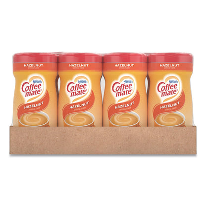 Coffee mate Non-Dairy Powdered Creamer, Hazelnut, 15 oz Canister, 12/Carton