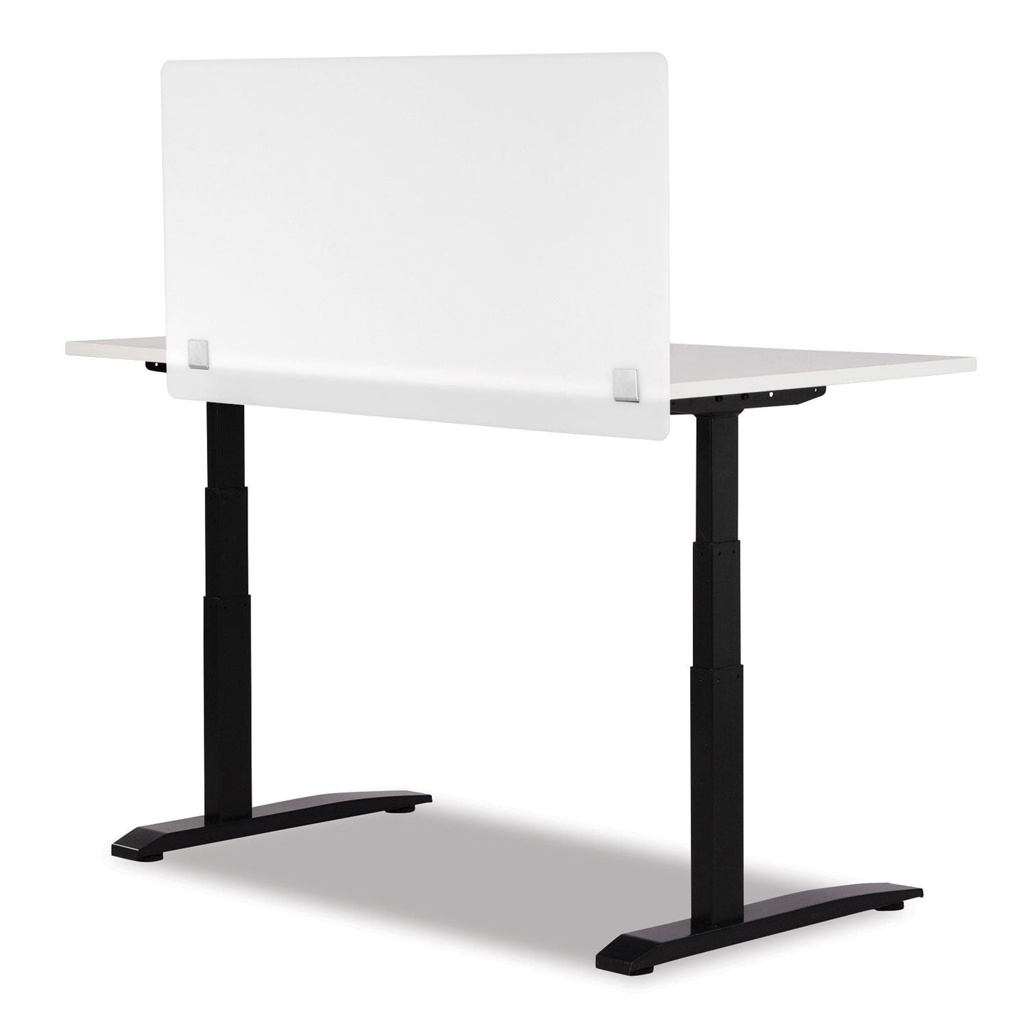 Safco 7516 Series Wellness Panel, 47.5 x 2.5 x 23.5, Acrylic, White