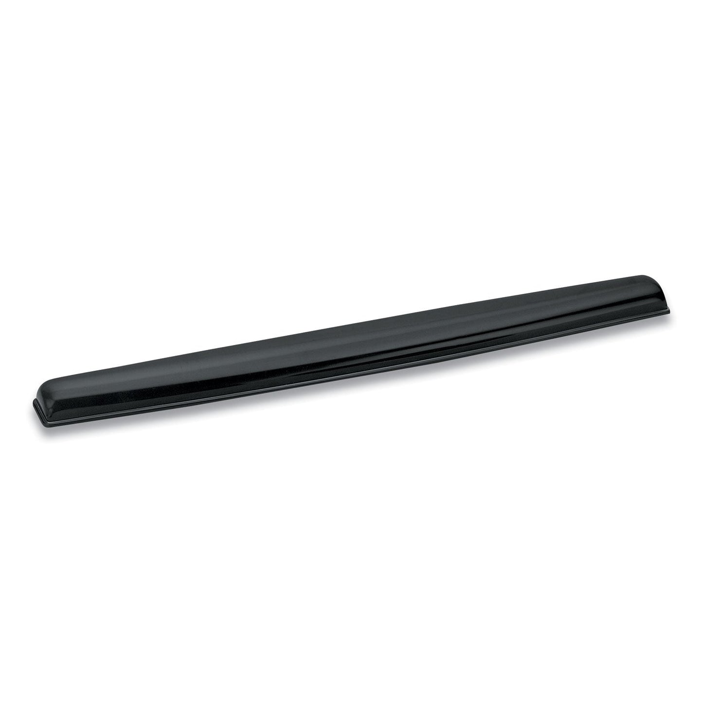 Fellowes Gel Crystals Keyboard Wrist Rest, 18.5 x 2.25, Black