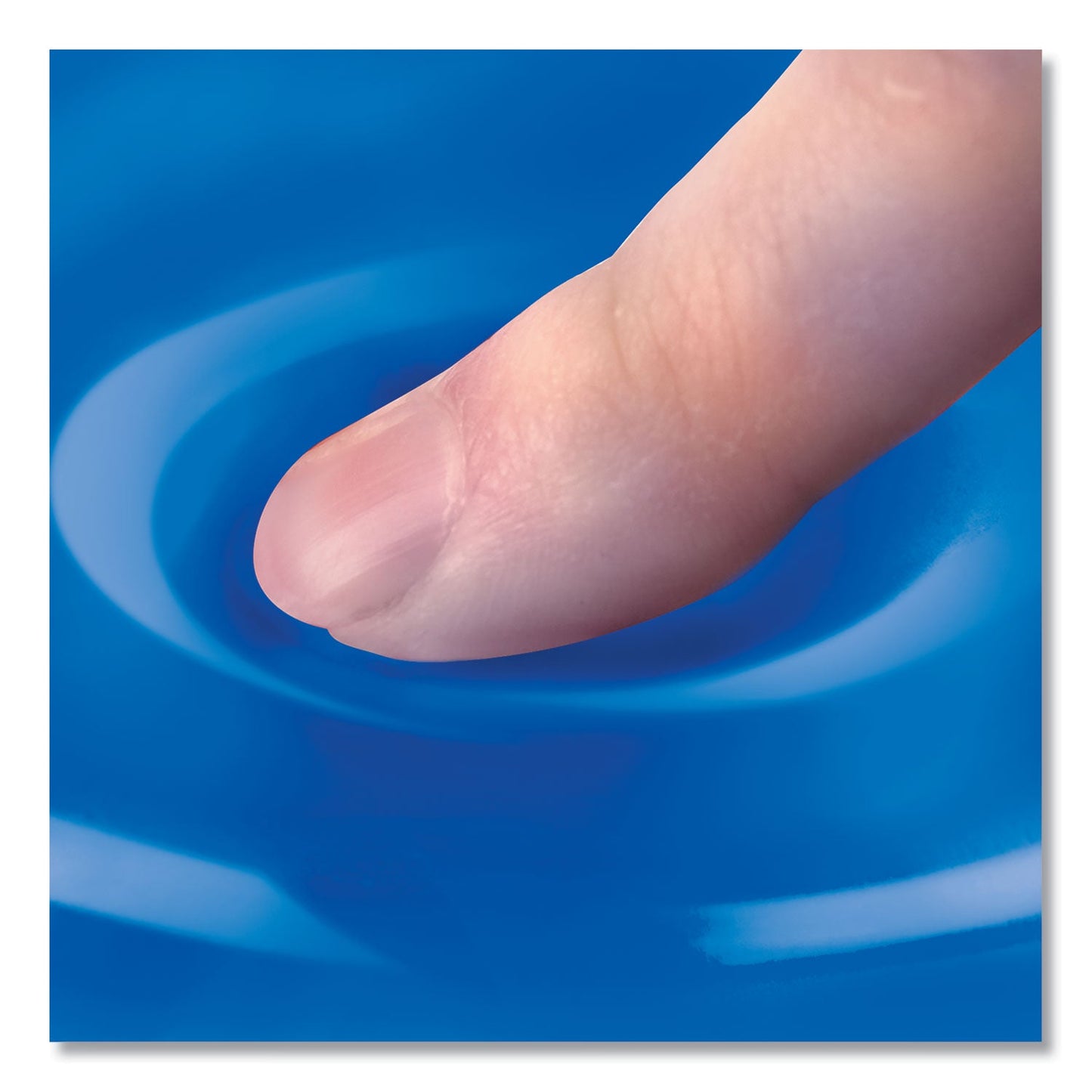 Fellowes Gel Crystals Keyboard Wrist Rest, 18.5 x 2.25, Blue