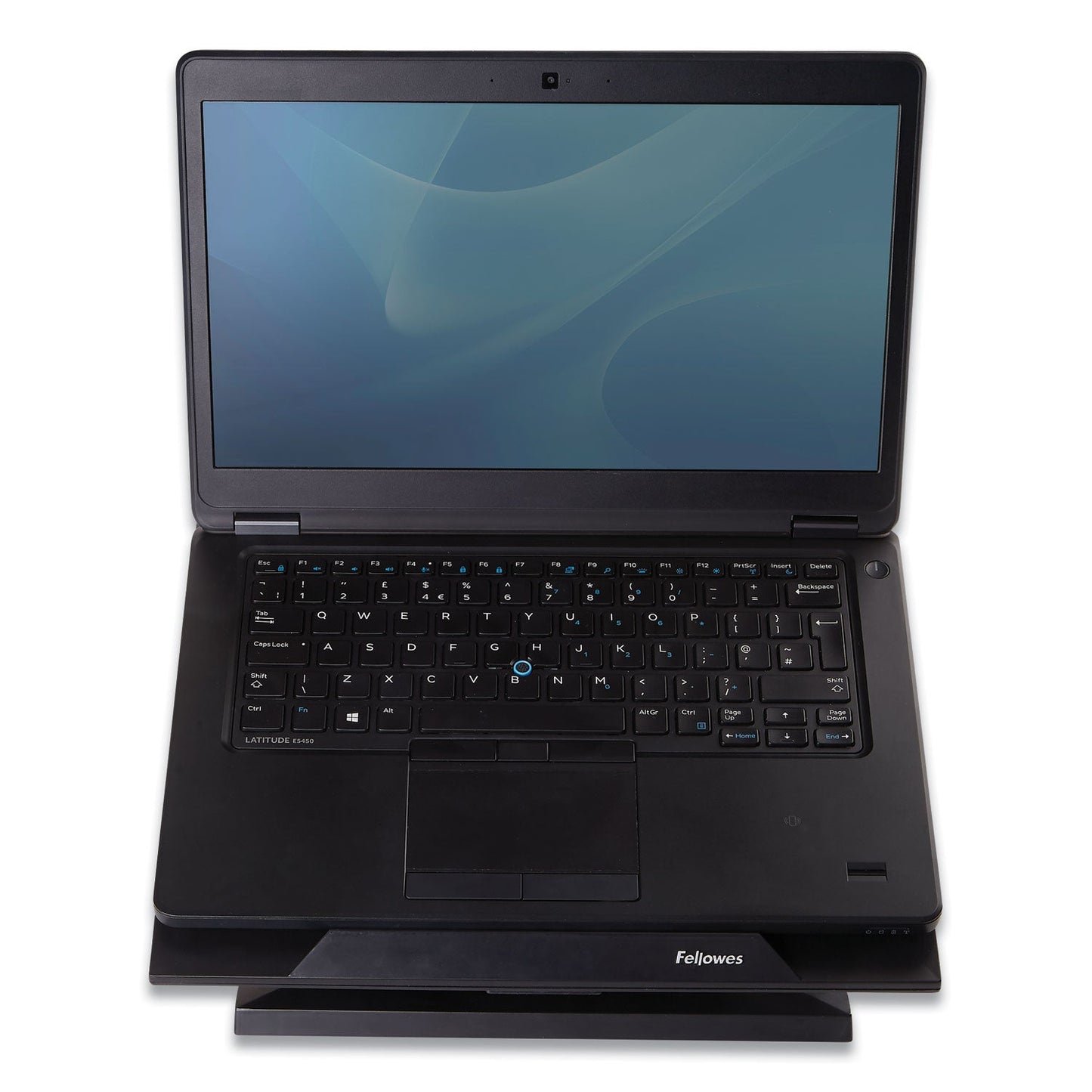Fellowes Designer Suites Laptop Riser, 13.19" x 11.19" x 4", Black Pearl, Supports 25 lbs