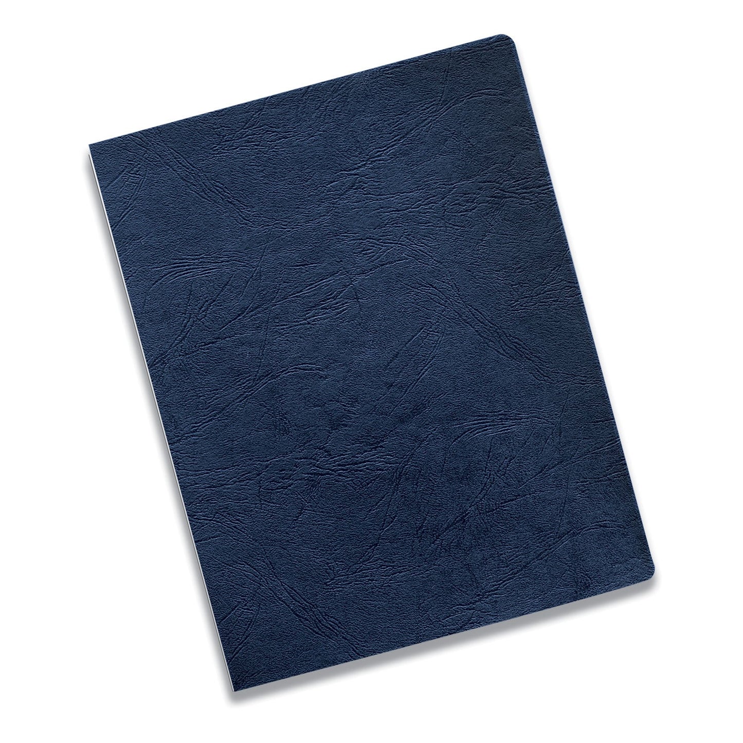 Fellowes Expressions Classic Grain Texture Presentation Covers for Binding Systems, Navy, 11.25 x 8.75, Unpunched, 200/Pack