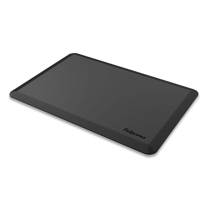 Fellowes Anti-Fatigue Wellness Mat, Rectangular; Beveled Edges, 36 x 24, Black