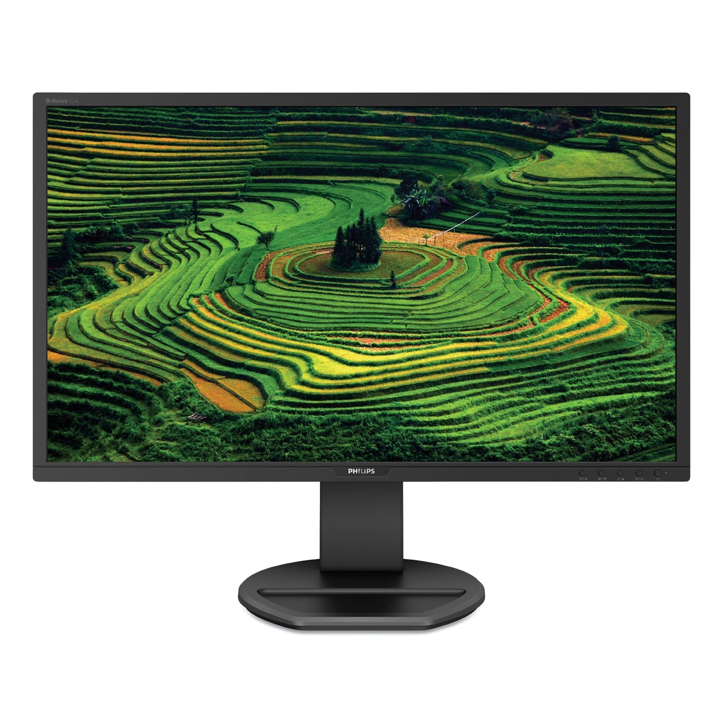 Philips Full HD B-Line LCD Monitor, 21.5" Widescreen, TFT Panel, 1920 Pixels x 1080 Pixels