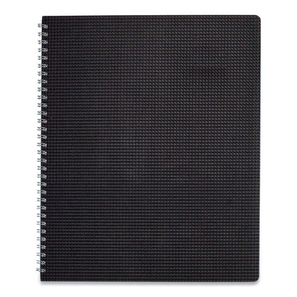 Brownline DuraFlex Weekly Planner, 11 x 8.5, Black Cover, 12-Month (Jan to Dec): 2023