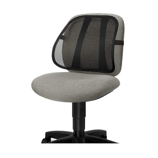 Fellowes Office Suites Mesh Back Support, 17.75 x 5 x 15, Black