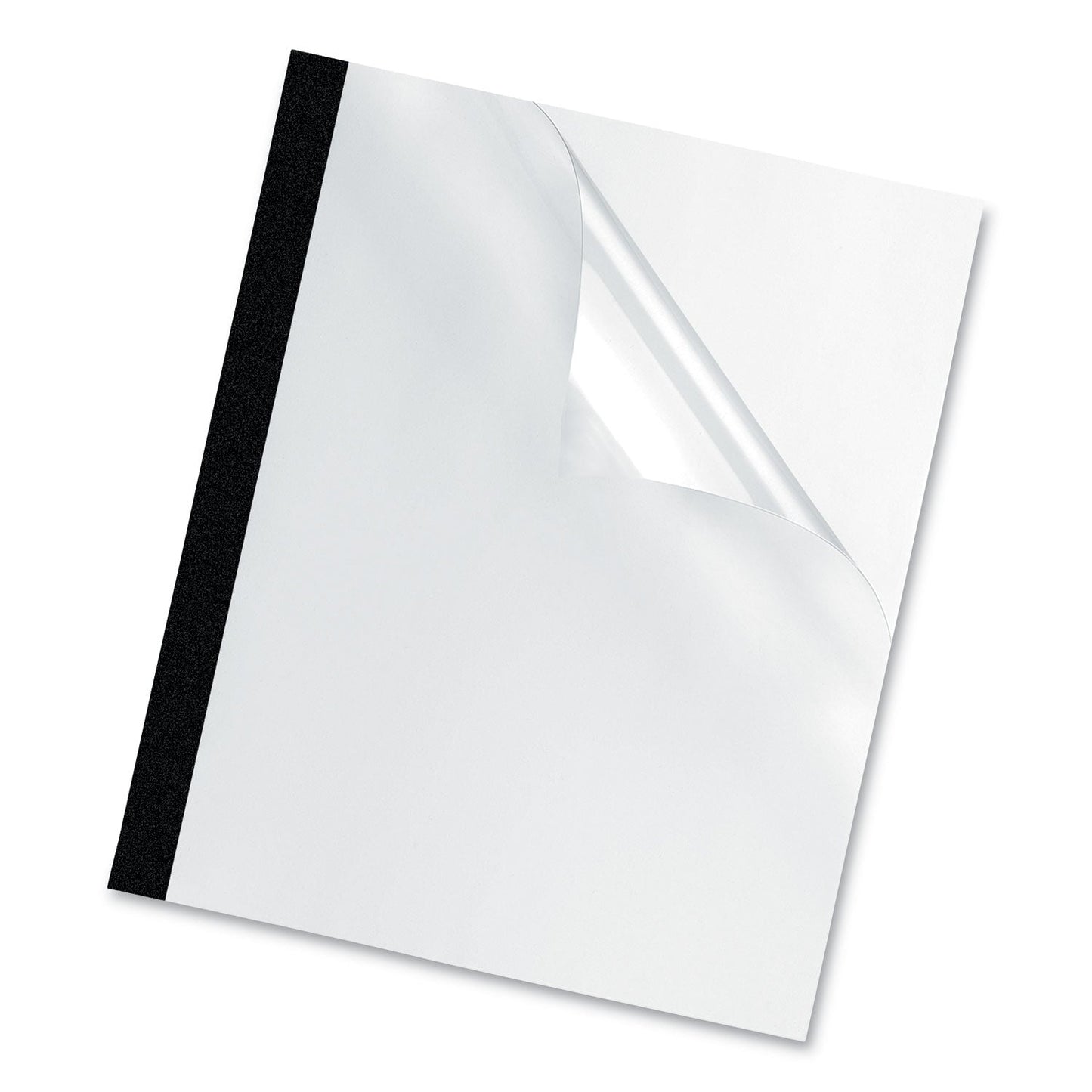 Fellowes Thermal Binding System Presentation Covers, Clear, 91 to 120 Sheet Capacity, 11 x 8.5, Unpunched, 10/Pack
