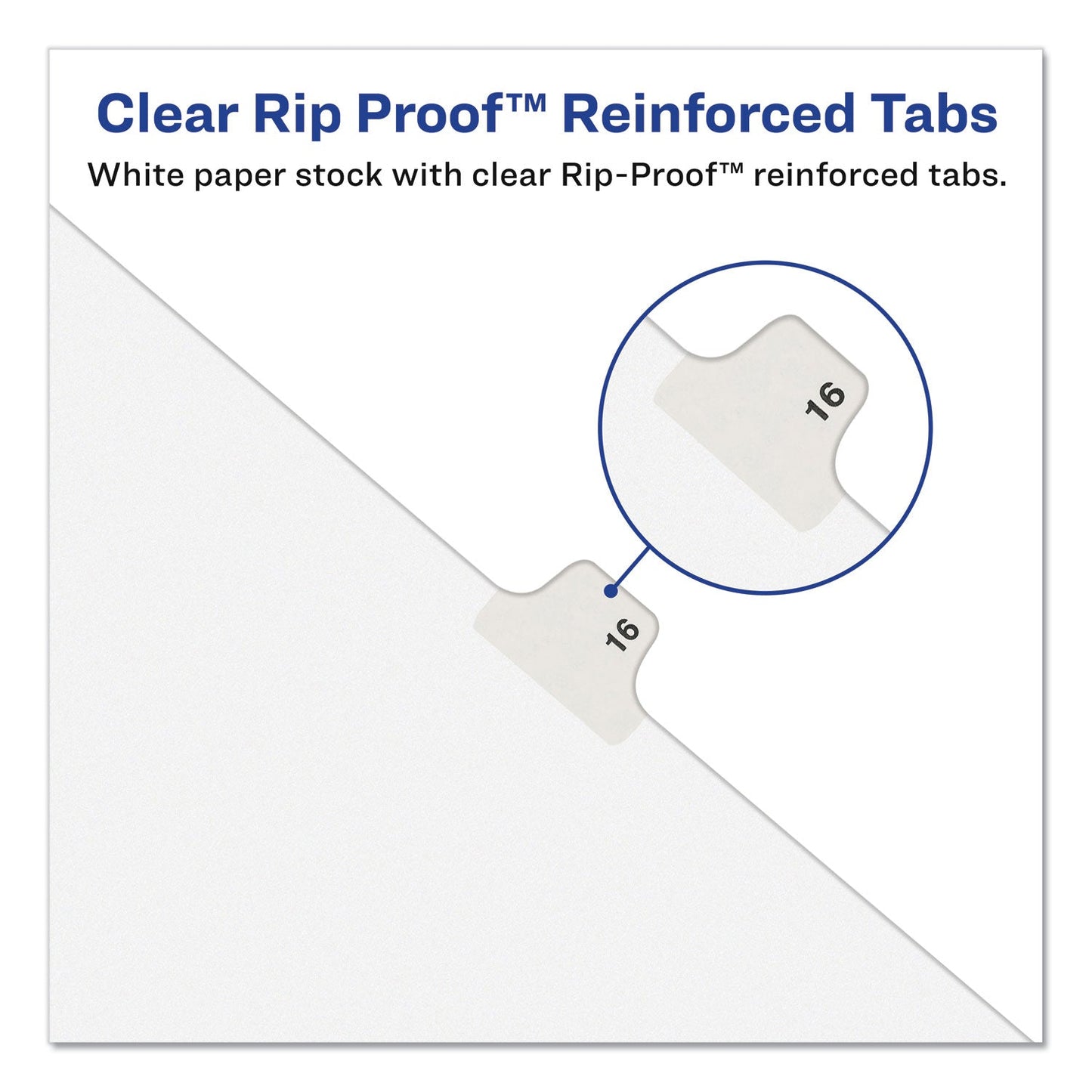 Avery Preprinted Legal Exhibit Side Tab Index Dividers, Avery Style, 10-Tab, 8, 11 x 8.5, White, 25/Pack