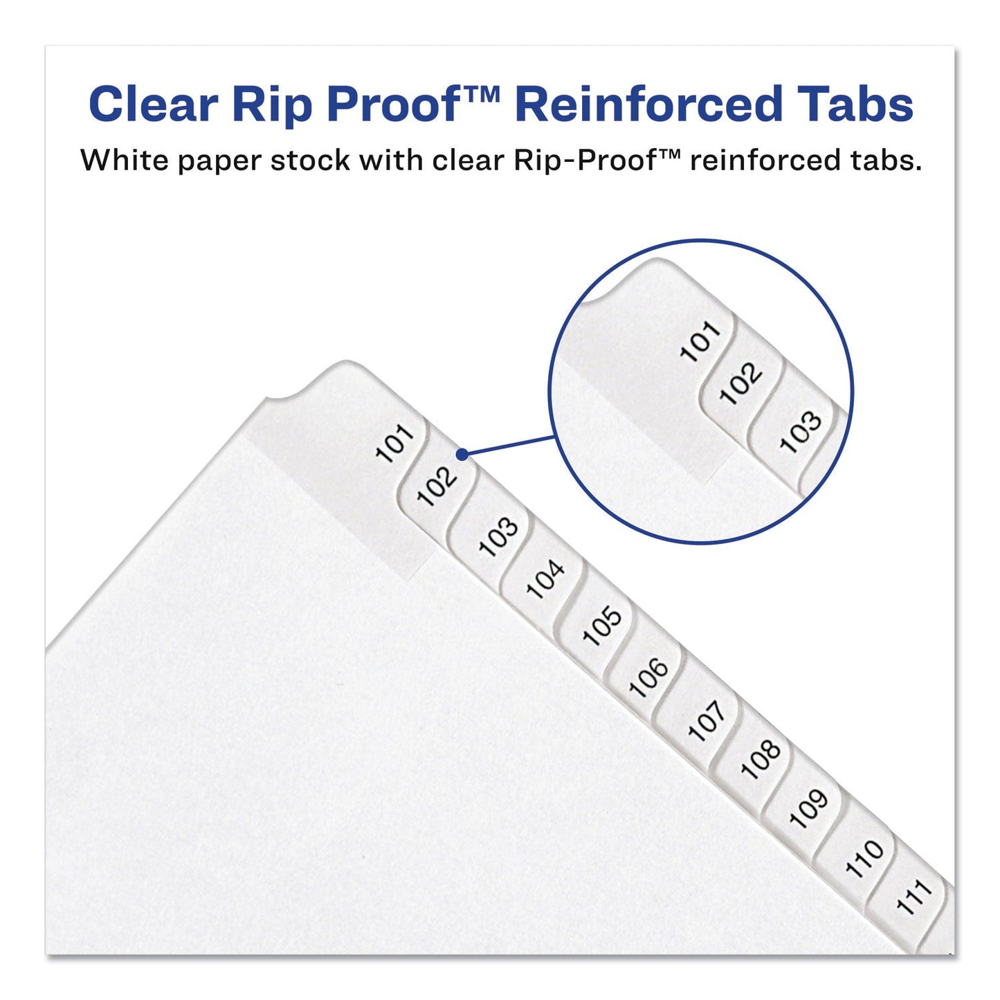 Avery Preprinted Legal Exhibit Side Tab Index Dividers, Allstate Style, 10-Tab, I to X, 11 x 8.5, White, 1 Set