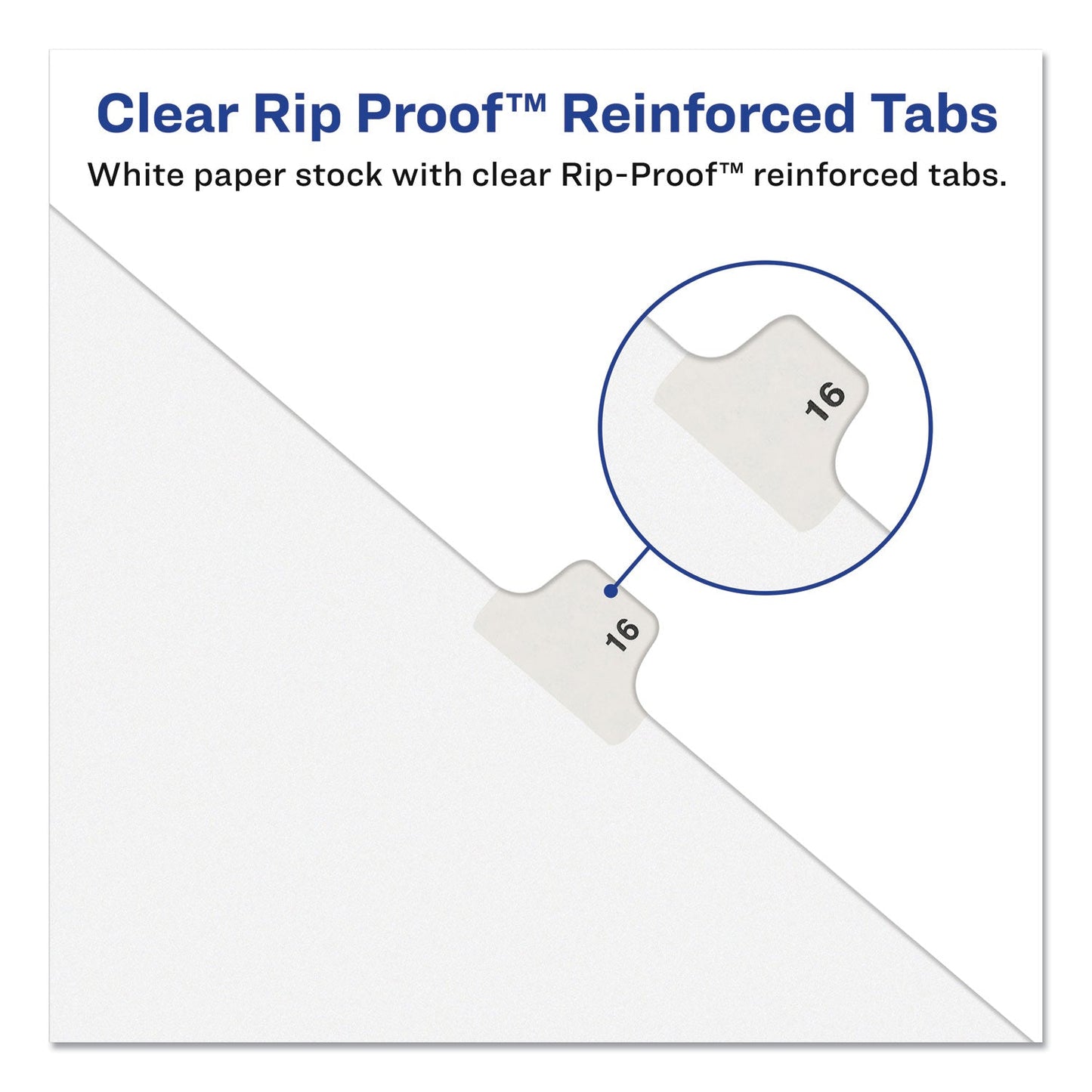Avery Preprinted Legal Exhibit Side Tab Index Dividers, Avery Style, 10-Tab, 10, 11 x 8.5, White, 25/Pack