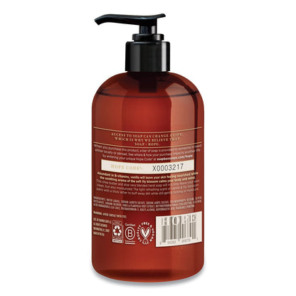 Soapbox Hand Soap, Vanilla and Lily Blossom, 12 oz Pump Bottle, 3/Box