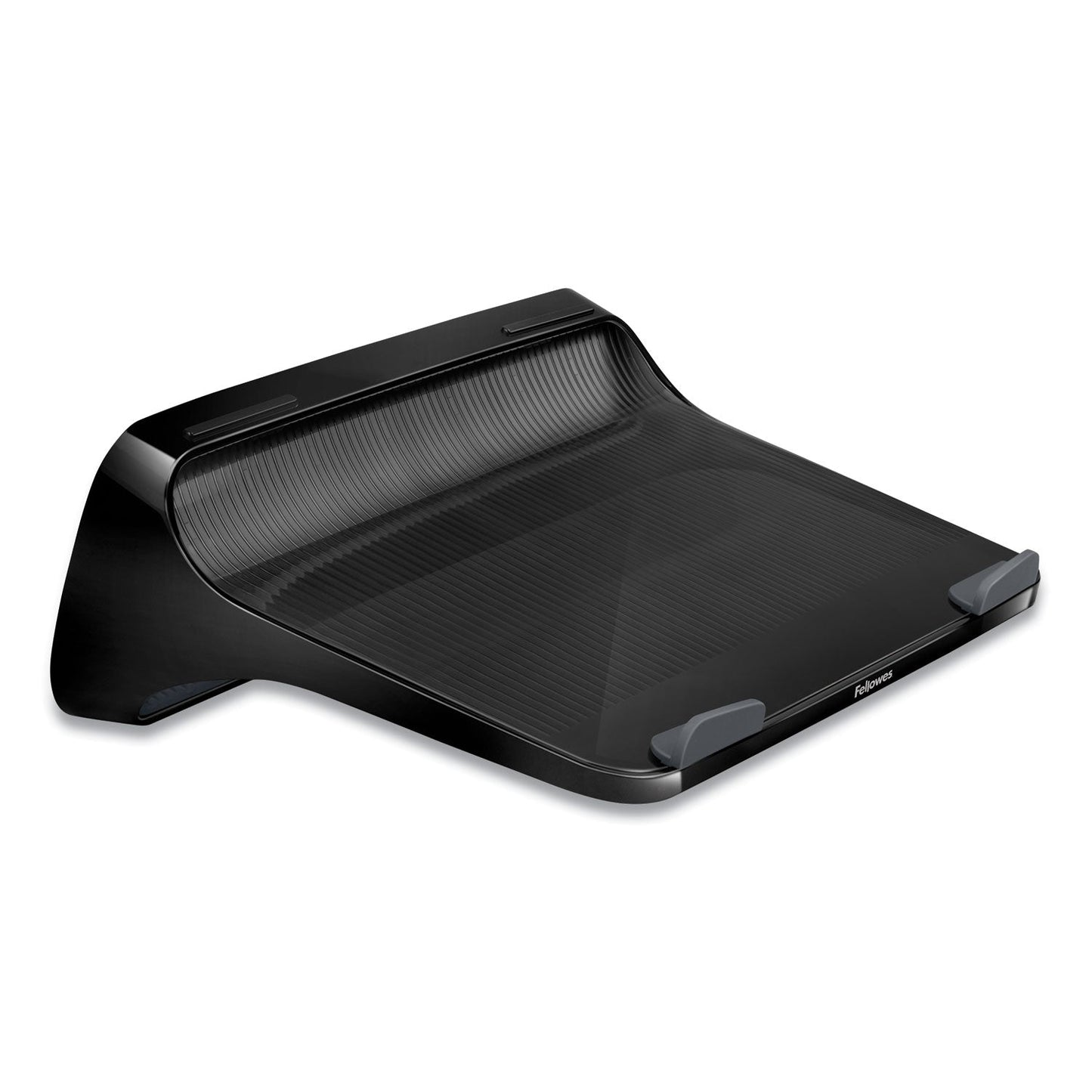 Fellowes I-Spire Series Laptop Lift, 13.19" x 9.31" x 4.13", Black/Gray, Supports 10 lbs