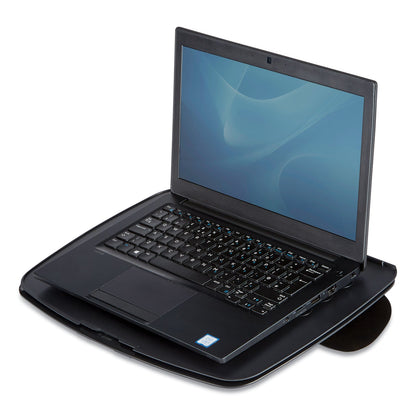Fellowes Laptop GoRiser, 15" x 10.75" x 0.31", Black