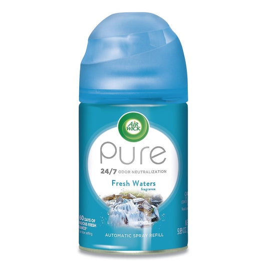 Air Wick Freshmatic Ultra Automatic Spray Refill, Fresh Waters, 5.89 oz Aerosol Spray