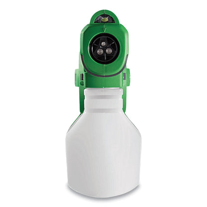 Victory Professional Cordless Electrostatic Handheld Sprayer, 33.8 oz, 0.65" x 48" Hose, Green/Translucent White/Black