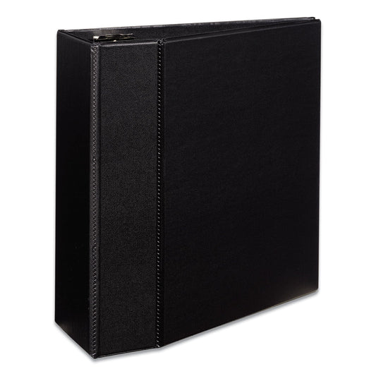 Avery Durable Non-View Binder with DuraHinge and EZD Rings, 3 Rings, 5" Capacity, 11 x 8.5, Black, (7901)