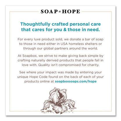 Soapbox Gel Hand Sanitizer, 8 oz Bottle with Dispensing Cap, Unscented, 24/Carton