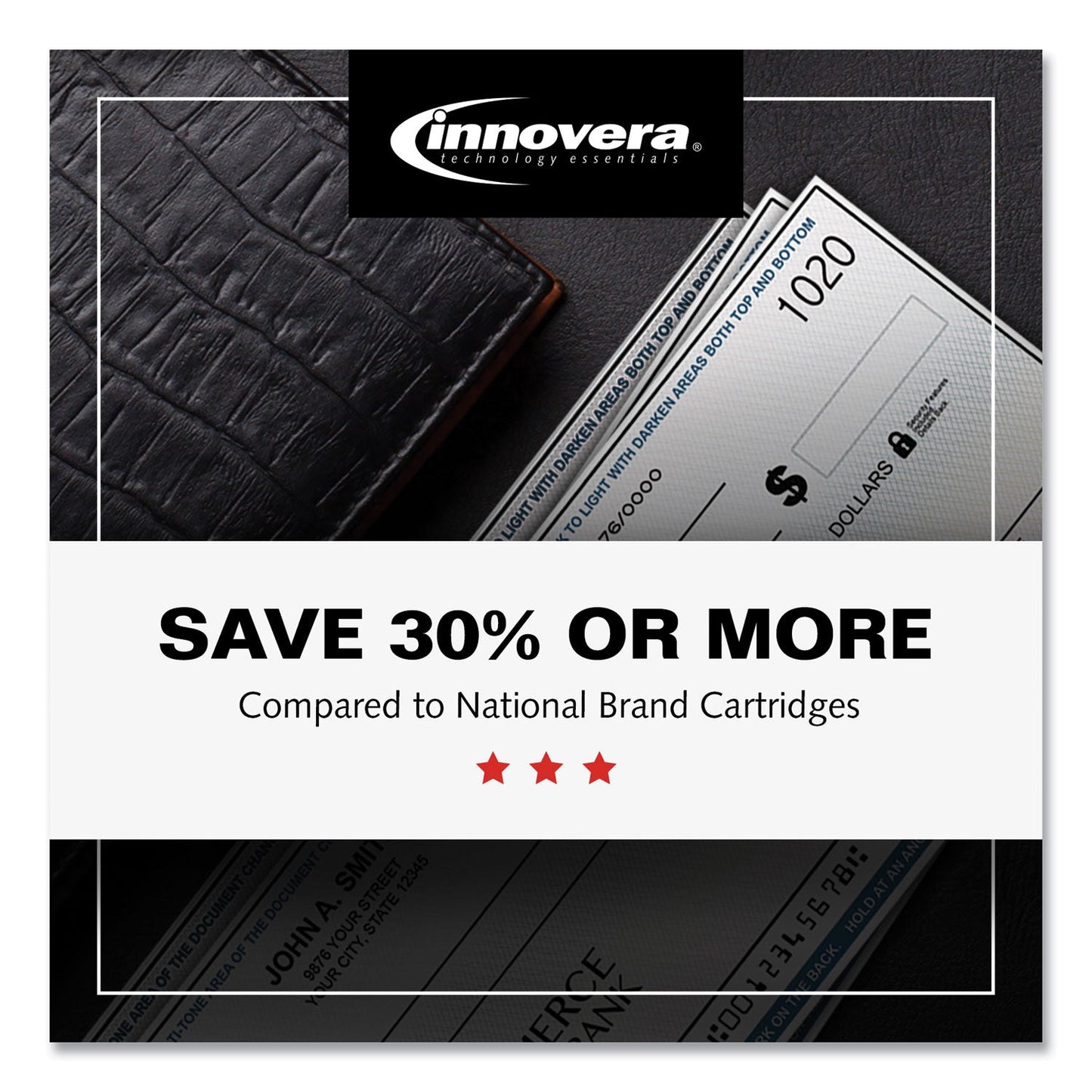 Innovera Remanufactured Black MICR Toner, Replacement for 81AM (CF281AM), 10,500 Page-Yield