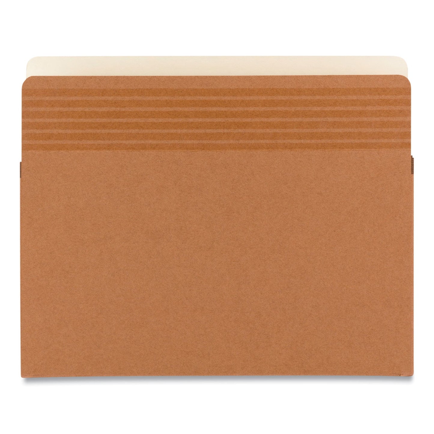 Smead Easy Grip Pockets, 3.5" Expansion, Letter Size, Redrope, 25/Box