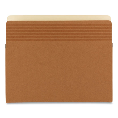 Smead Easy Grip Pockets, 5.25" Expansion, Letter Size, Redrope, 10/Box