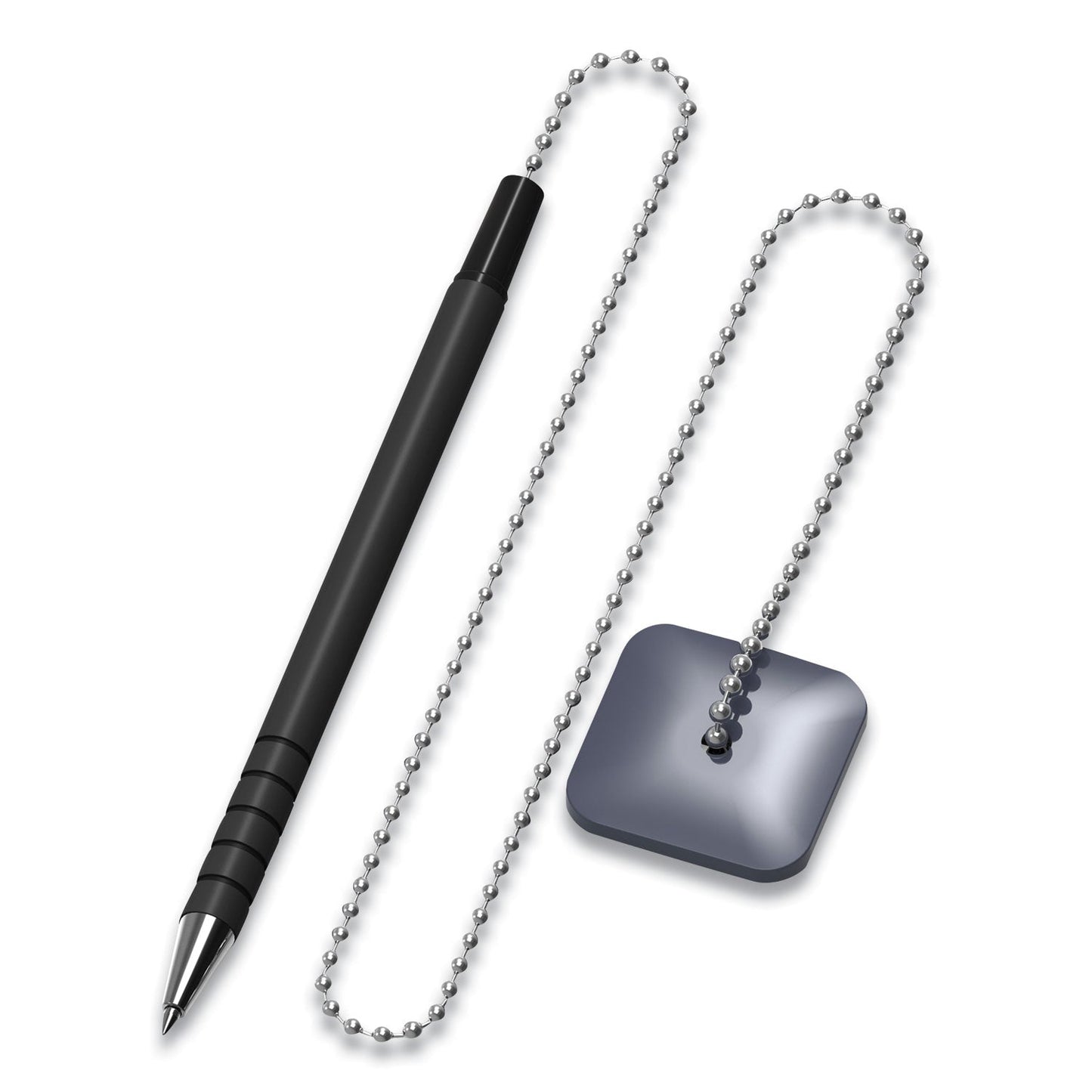 Universal Ballpoint Counter Pen, Medium 0.7 mm, Black Ink, Black