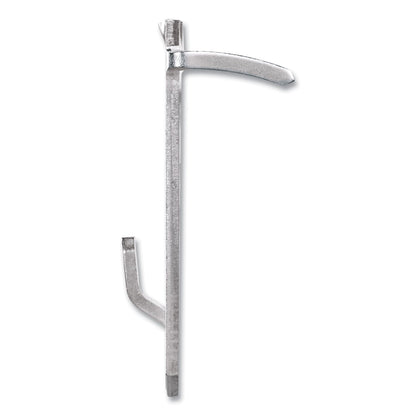 3M Claw Drywall Picture Hanger, Holds 45 lbs, 3 Hooks and 3 Spot Markers, Stainless Steel