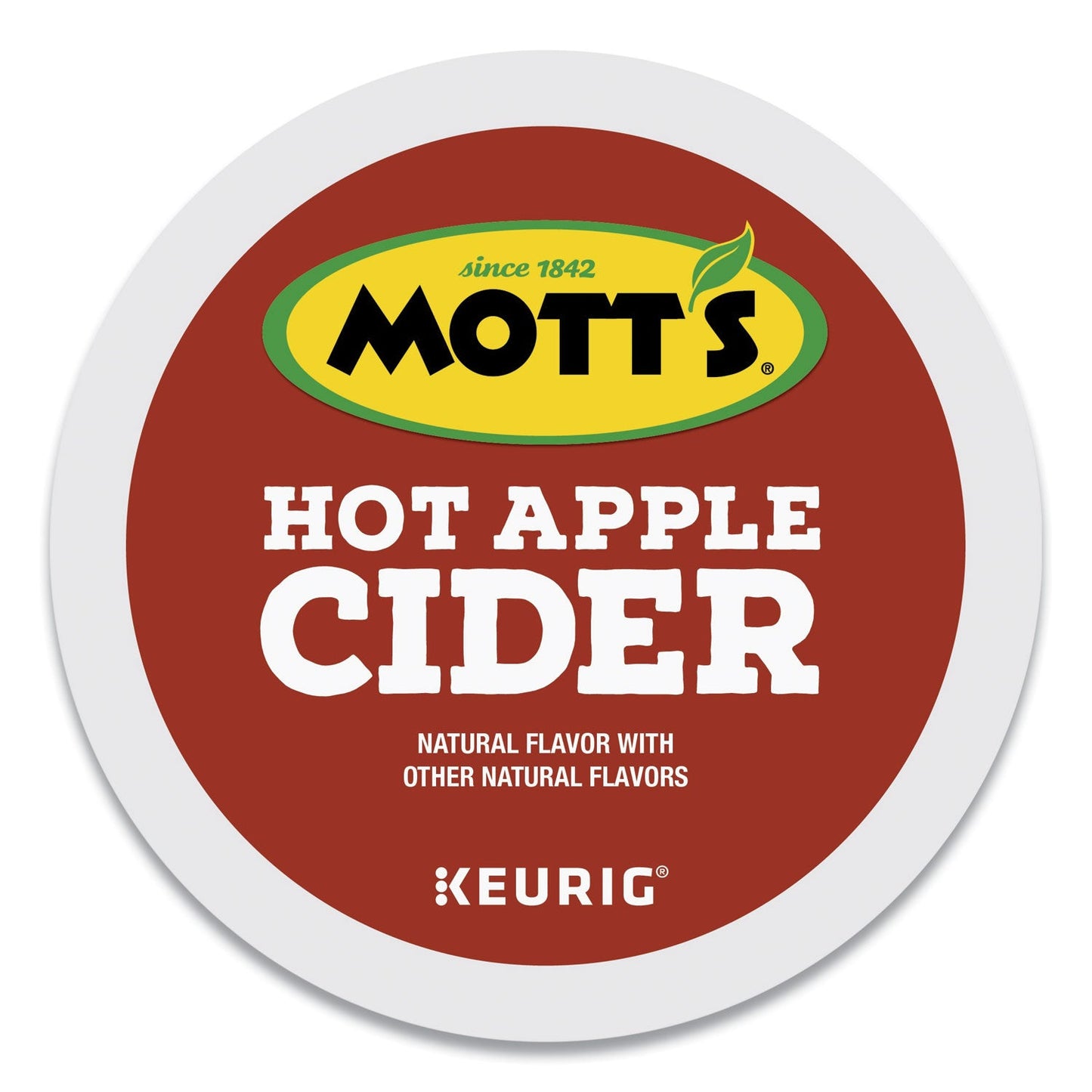 Mott's Hot Apple Cider K-Cup Pods, 1 oz K-Cup Pod, 24/Box