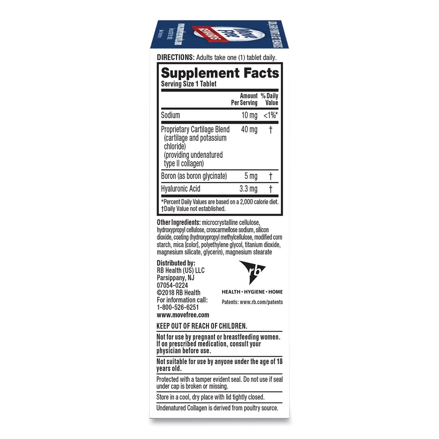 Move Free Ultra with UC-II Joint Health Tablet, 30 Count